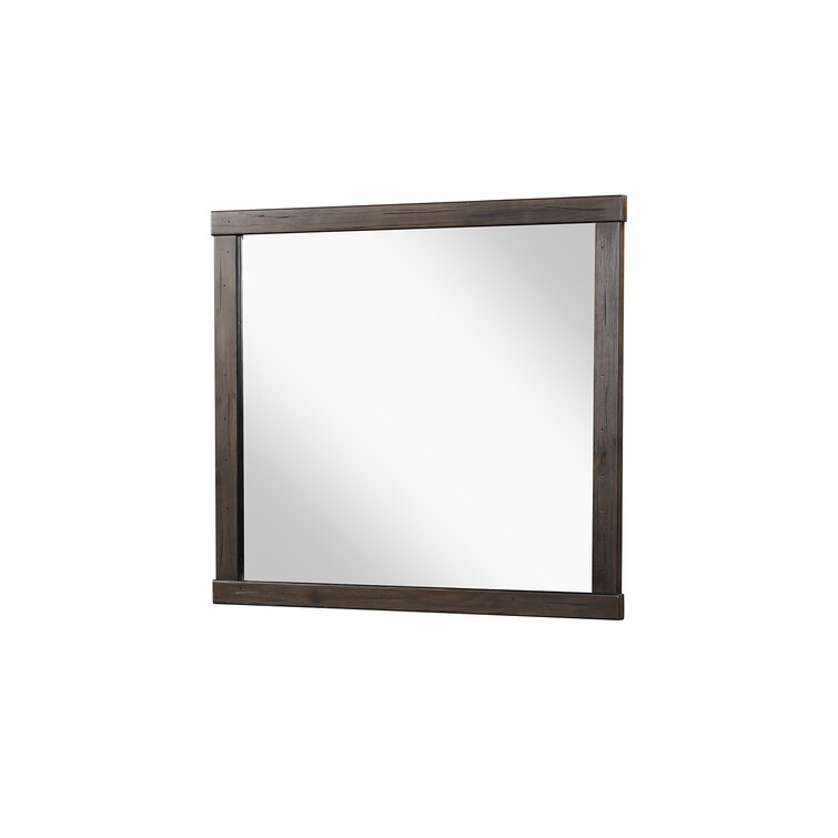 Loon Peak® Arshen Beveled Distressed Dresser Mirror Wayfair